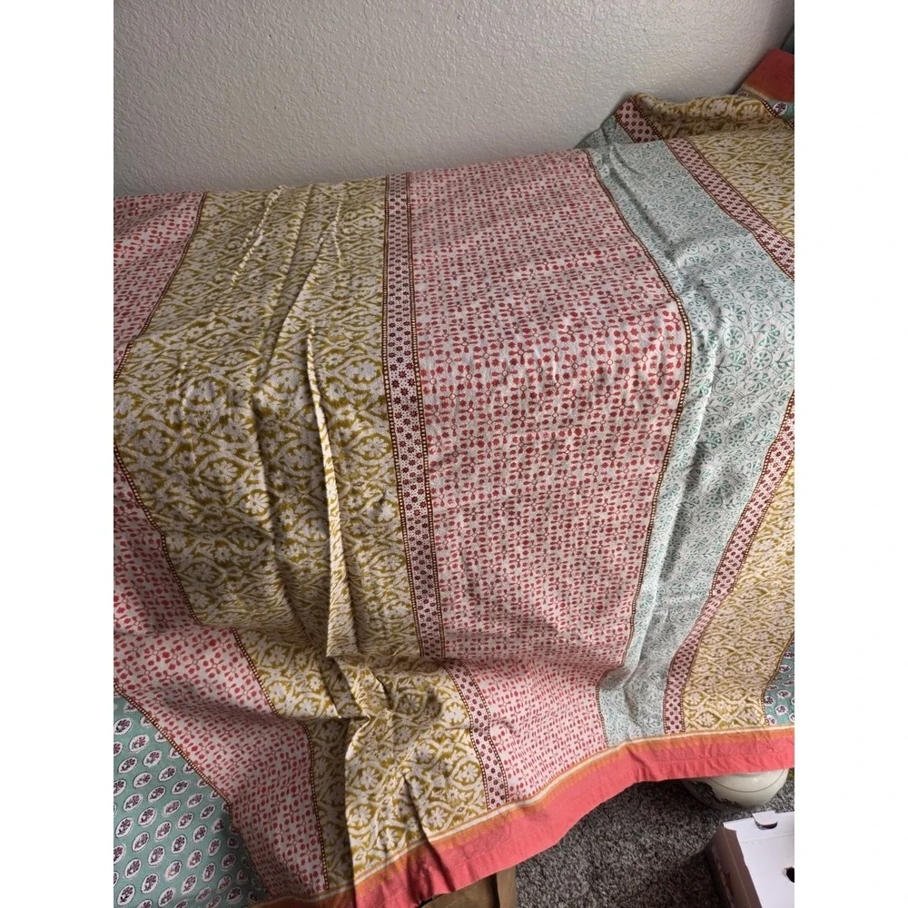 Maison d' Hermine Provence Table Cloth Rectangle 100% Cotton 58x 102